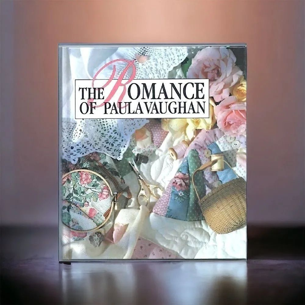 The Romance of Paula Vaughan l Hardcover l Leisure Arts Book l 127 pages l EUC